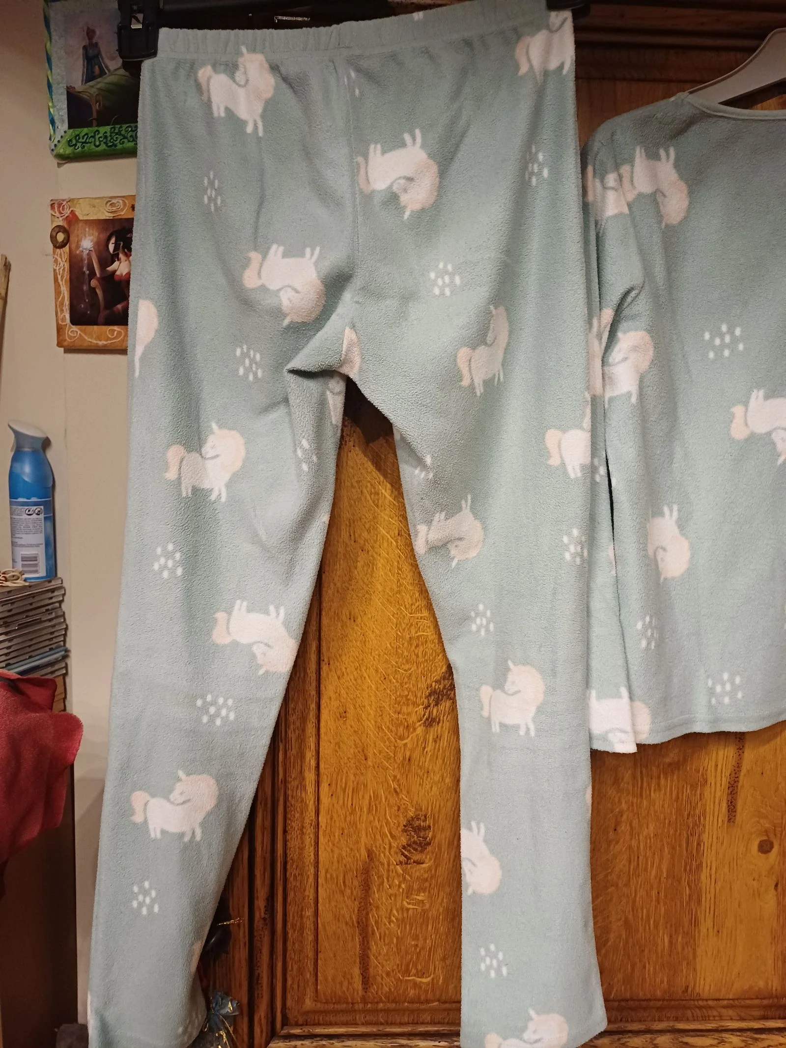 Pijama de unicórnio de lã tamanho 10 anos marca Kiabi – photo 7